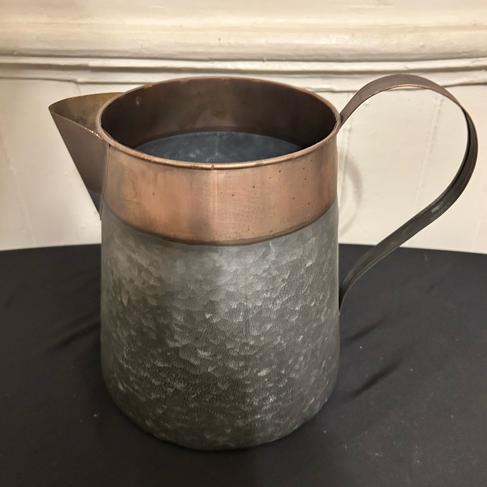 NWT Ashland Galvanized Metal Container/For Decor Only!